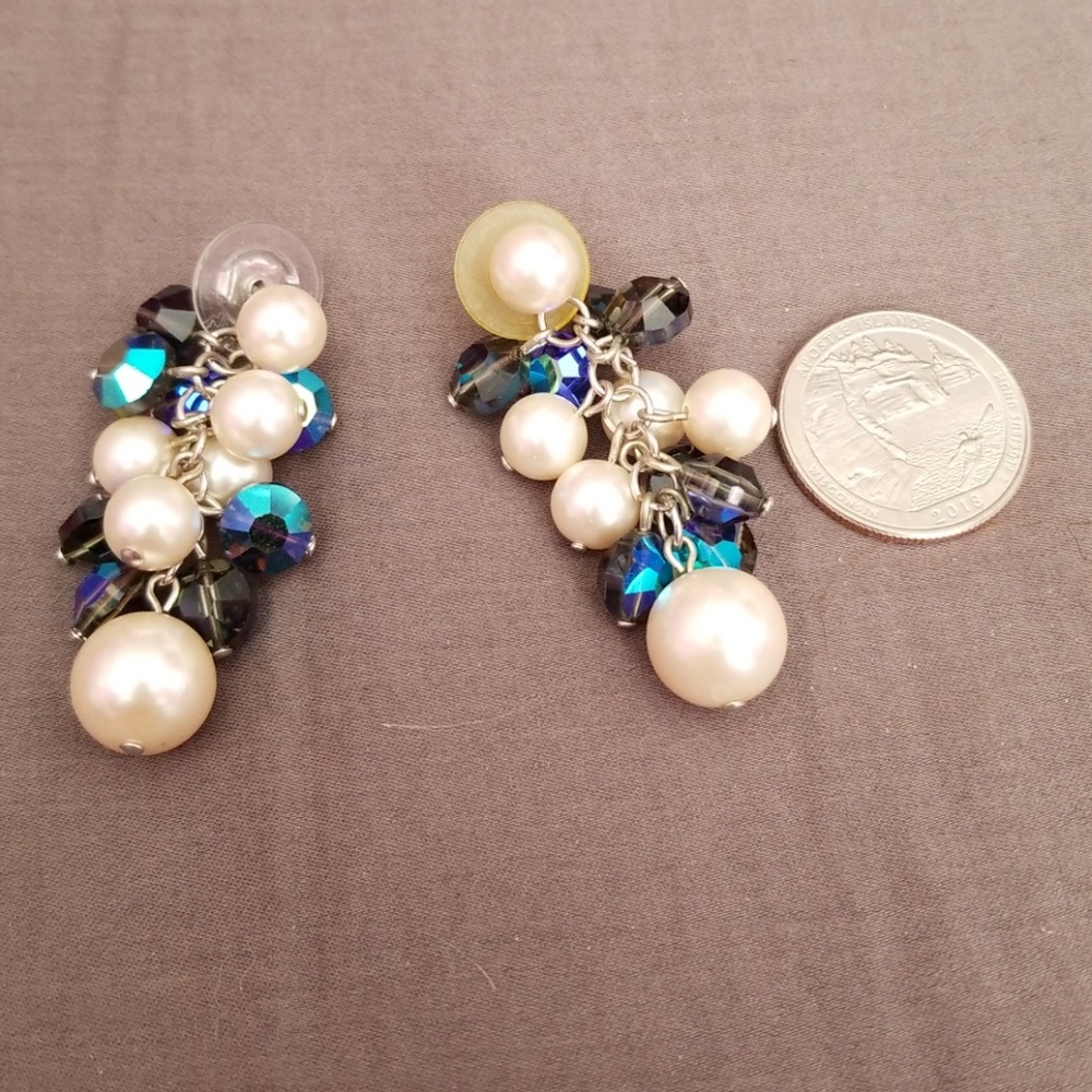 Pearl earrings